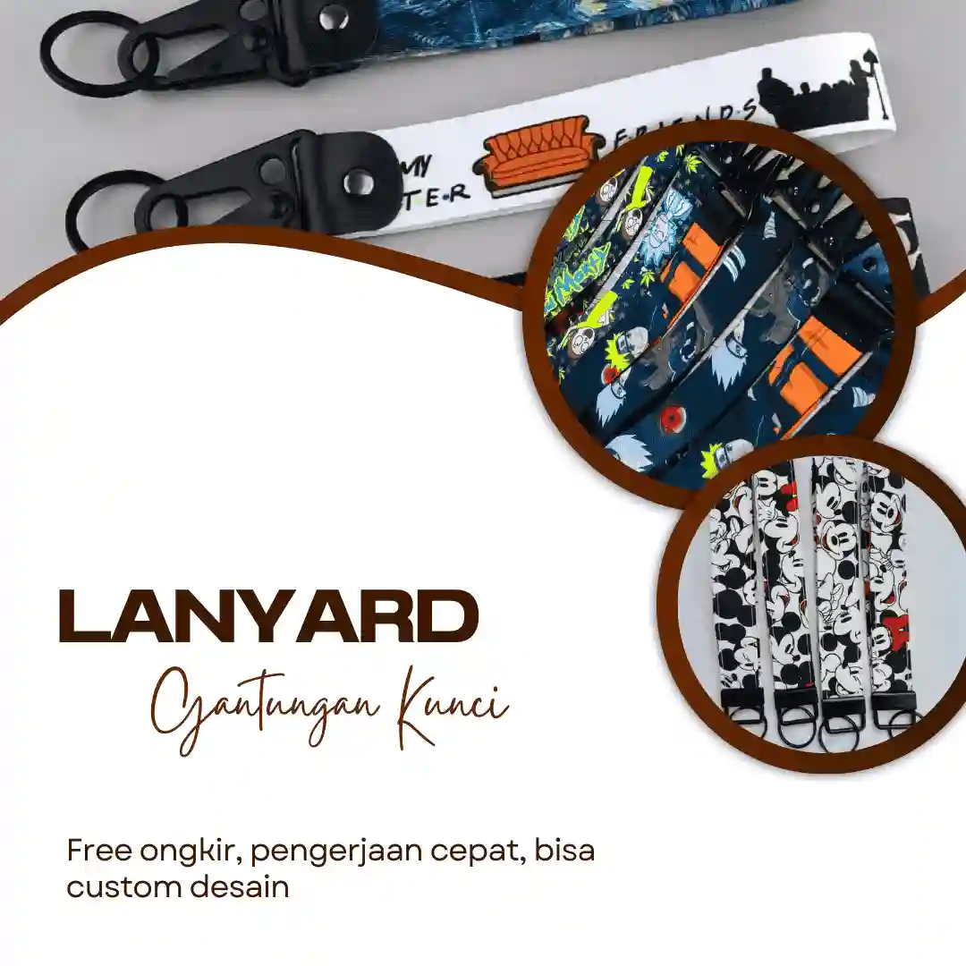 Lanyard Gantungan Kunci Sukabumi